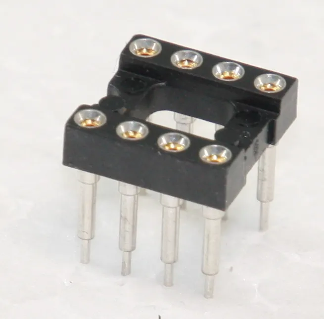 IC-Precision Socket 8pole 7,62mm (HØJ) | B2C